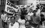 Manifestacja w rocznicę sierpnia w 1988r.