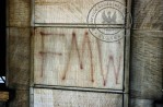 8 - Napis na dawnym budynku PZPR w Kielcach pochodzi z 1990. z okresu okupacji FMW i NZS, przetrwał do dnia dzisiejszego. 